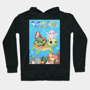 A Day in the Ocean Hoodie